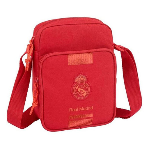Schultertasche Real Madrid C.F. Rot (16 x 22 x 6 cm)