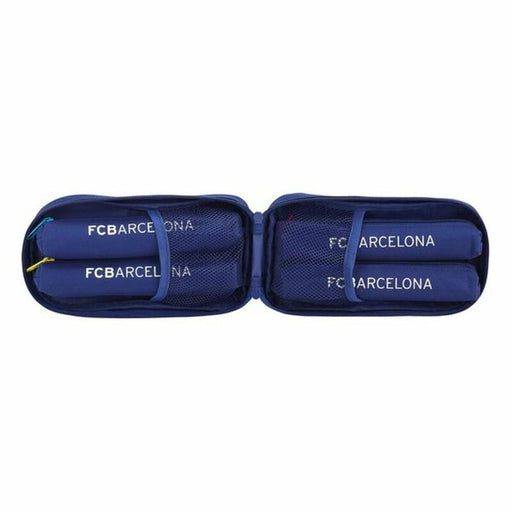 Rucksack mit Federtaschen F.C. Barcelona 600D POLYESTER Blau 12 x 23 x 5 cm