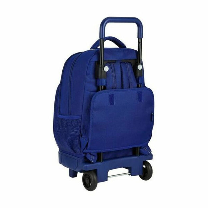 Schulrucksack mit Rädern Compact F.C. Barcelona 612025918 Blau (33 x 45 x 22 cm)