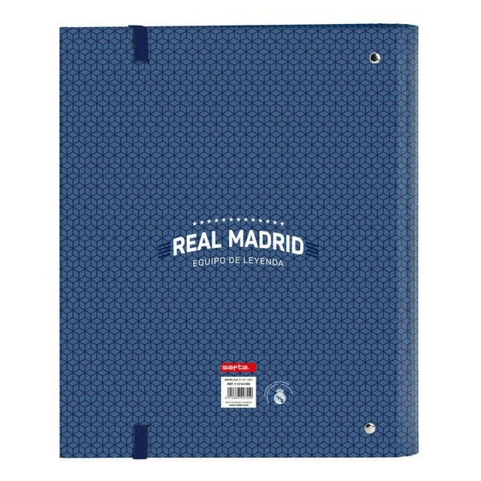 Ringbuch Real Madrid C.F. Leyenda Blau (27 x 32 x 3.5 cm)