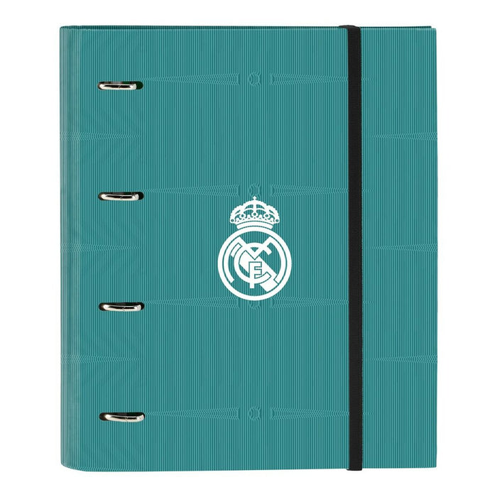 Ringbuch Real Madrid C.F. Weiß Türkisgrün 27 x 32 x 3.5 cm (30 mm)