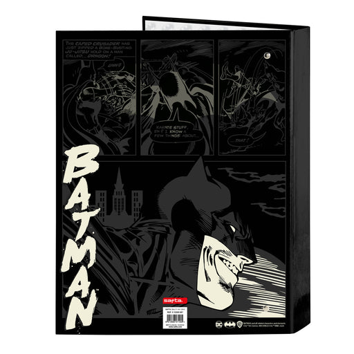 Ringbuch Batman Hero Schwarz A4 (26.5 x 33 x 4 cm)