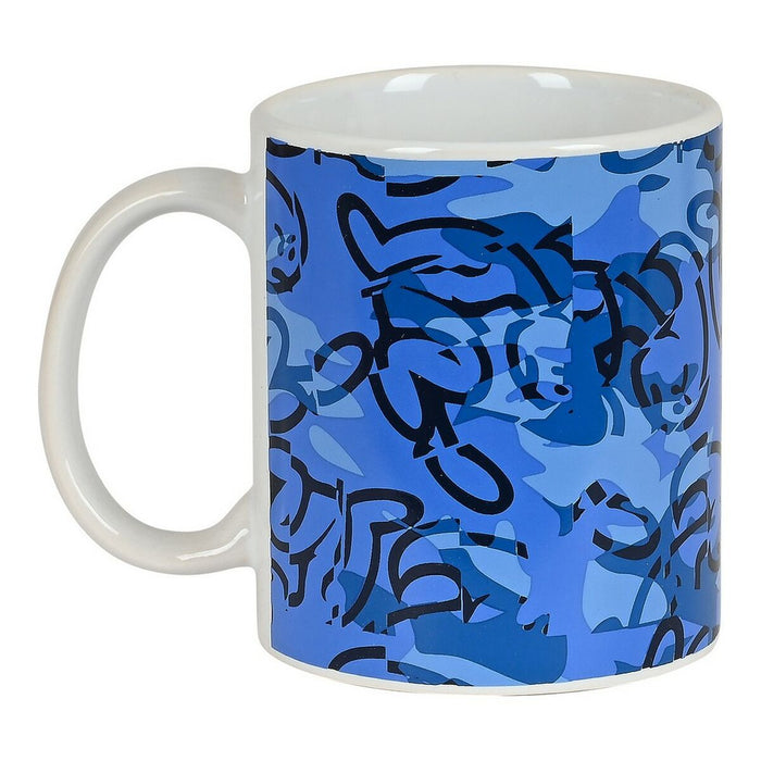 Henkelbecher El Niño Blue bay aus Keramik Blau (350 ml)