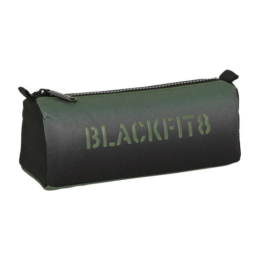 Schulmäppchen BlackFit8 Gradient Schwarz Militärgrün (21 x 8 x 7 cm)