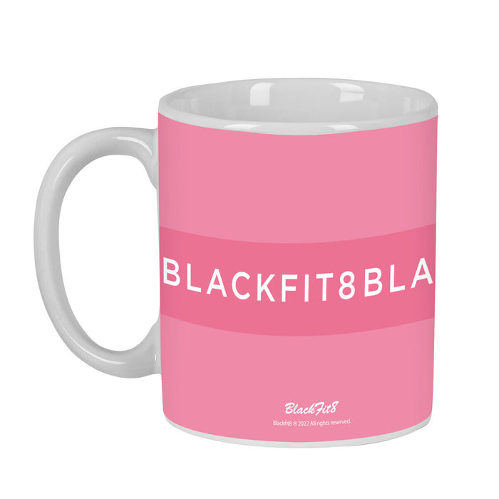Henkelbecher BlackFit8 Glow up aus Keramik Rosa (350 ml)