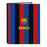 Ringbuch F.C. Barcelona Granatrot Marineblau A4 (26.5 x 33 x 4 cm)