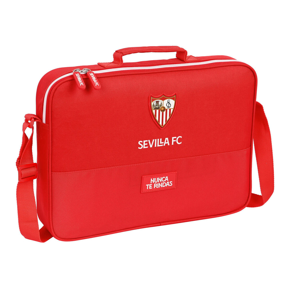 Schultasche Sevilla Fútbol Club Rot (38 x 28 x 6 cm)