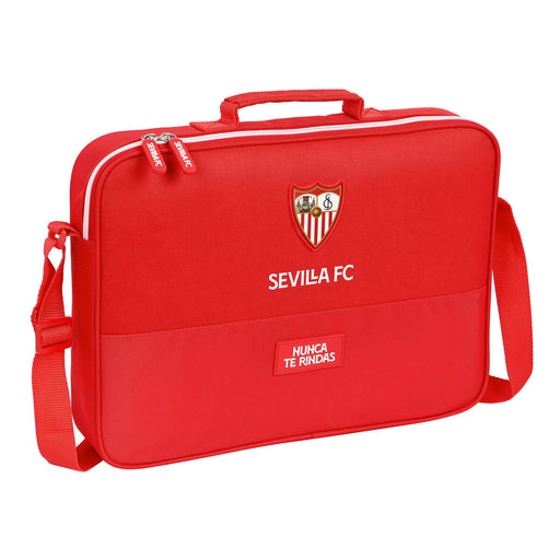 Schultasche Sevilla Fútbol Club Rot (38 x 28 x 6 cm)