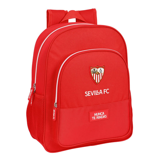 Schulrucksack Sevilla Fútbol Club Rot (32 x 38 x 12 cm)