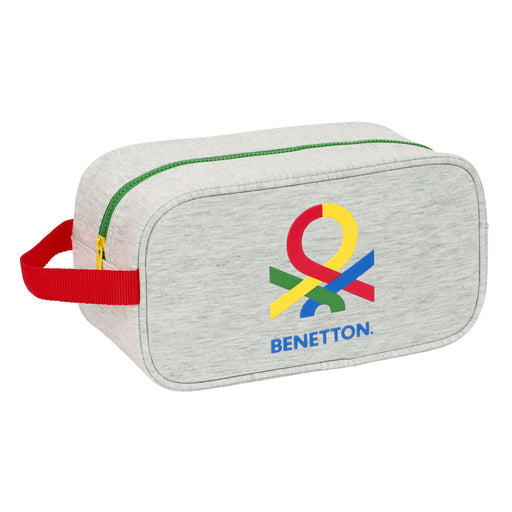 Schuhtasche für die Reise Benetton Pop Grau (29 x 15 x 14 cm)