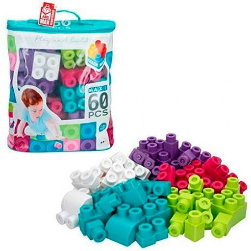 Bauklötze Colorbaby Play & Build 60 Stücke Bunt