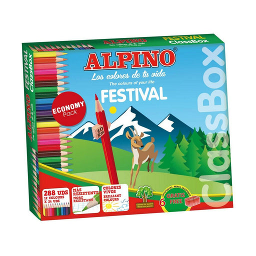 Buntstifte Alpino Festival 288 Stück Bunt