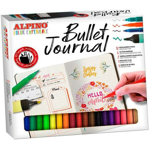 Schulset Alpino Bullet Journal Color Experience 22 Stücke