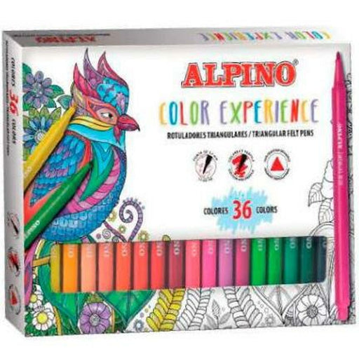 Marker-Set Alpino Color Experience 36 Stücke Bunt