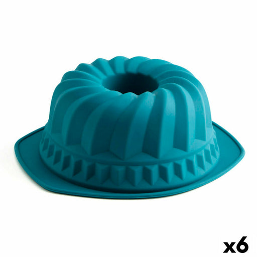 Kuchenspringform Quid Silik One Blau Kunststoff 24,3 x 28,4 cm (6 Stück) (Pack 6x)