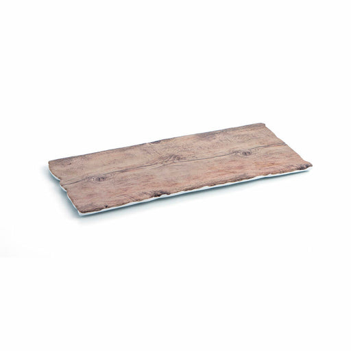 Teller Quid A'Bordo Holz Kunststoff (40 x 18 cm) (Pack 6x)