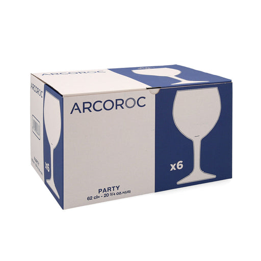 Gläsersatz Arcoroc Party 6 Stück Durchsichtig Glas 620 ml