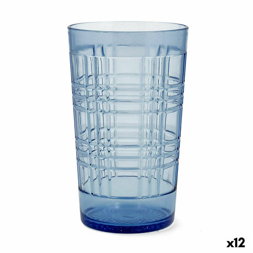 Trinkglas Quid Viba Blau Kunststoff 12 Stück 650 ml (Pack 12x)