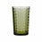 Trinkglas La Bouchée Alma grün Glas 6 Stück 350 ml (Pack 6x)
