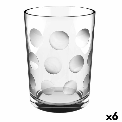 Trinkglas Quid Urban Circles Durchsichtig Glas 360 ml (6 Stück) (Pack 6x)