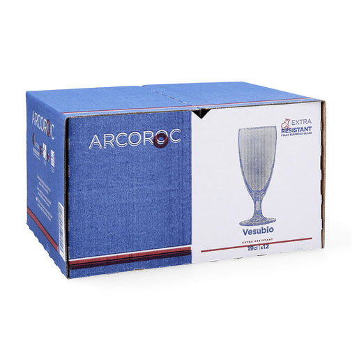Gläsersatz Arcoroc Vesubio Durchsichtig Saft 12 Stück Glas 190 ml