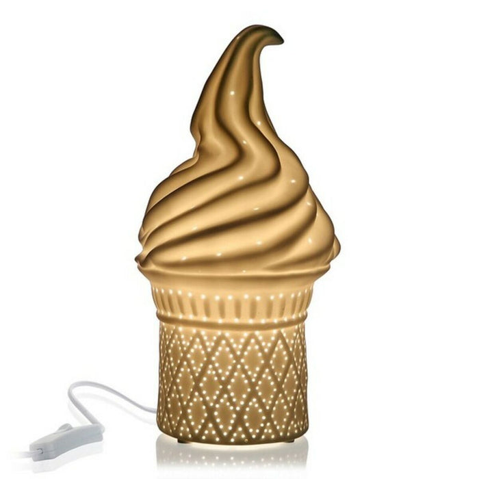 Tischlampe Versa Ice Cream 25W Porzellan (13,7 x 27 x 13,7 cm)
