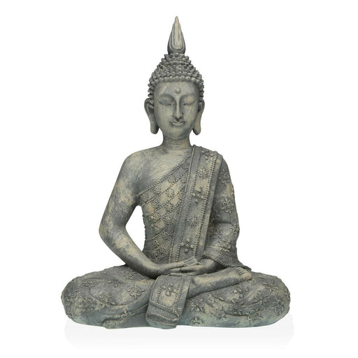 Deko-Figur Versa Grau Buddha 19 x 40 x 28 cm Harz