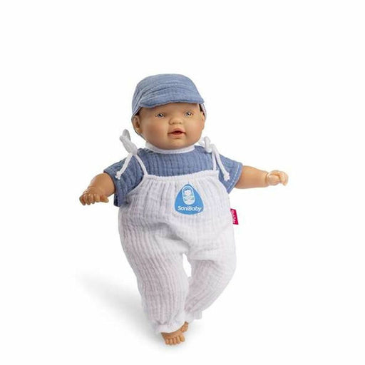 Baby-Puppe Berjuan Sanibaby Blau (28 cm)