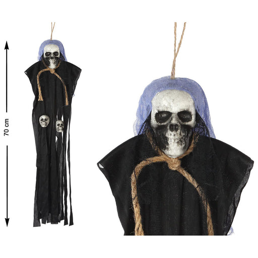 Totenkopf Halloween Halsband 70 cm