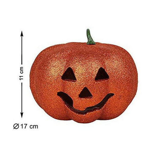 Halloween-Dekoration 17 cm Kürbis