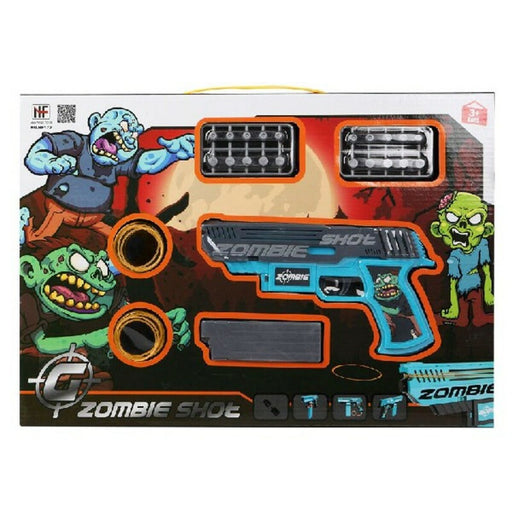 Dart-Pistole Zombie Shot Dart-Pistole Blau (43 x 30 cm)