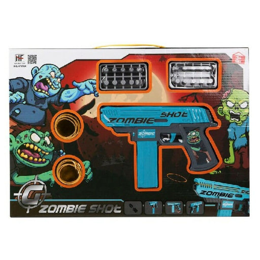 Dart-Pistole Zombie Shot Blau (43 x 30 cm)