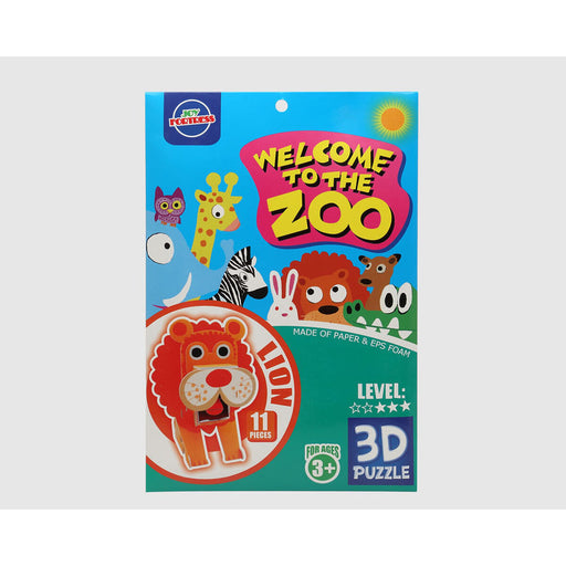 3D Puzzle Zoo 27 x 18 cm 11 Stücke Löwe