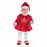 Verkleidung für Kinder Rot Weihnachtsfrau