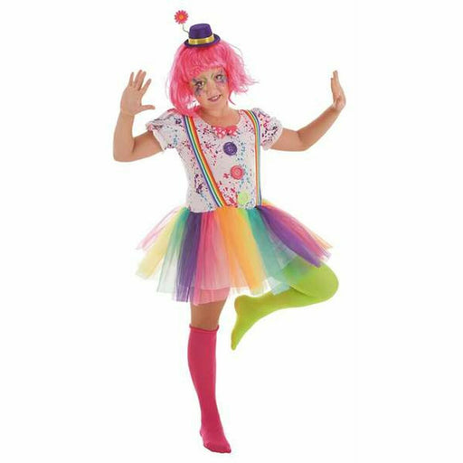 Verkleidung für Kinder Clown Regenbogen (2 Stücke)