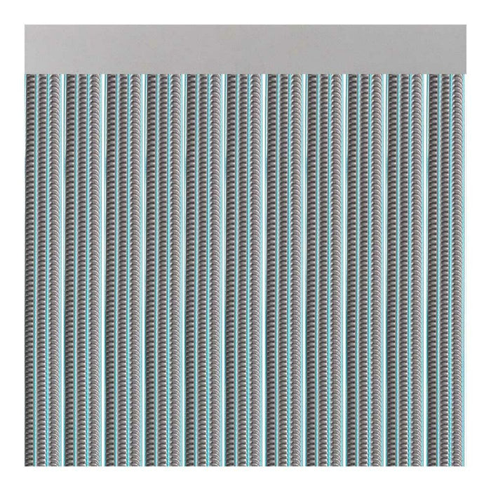 Vorhang Acudam Lisboa Türen Grau Außenbereich PVC Aluminium 90 x 210 cm