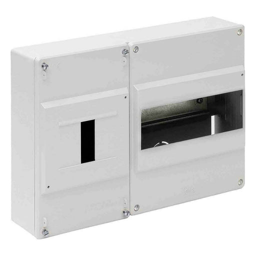 Datensatz-Box Solera 697b Schrumpfverpackung Weiß Thermoplastischer Kunststoff 227 x 188 x 55 mm