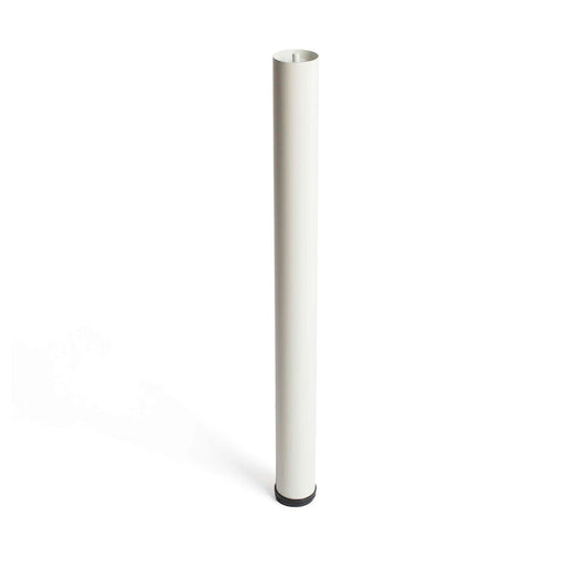 Beine Rei 406g Einstellbar Zylindrisch Stahl Weiß (Ø 7,6 x 71 cm)