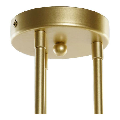 Deckenlampe DKD Home Decor Weiß Gold Metall Kristall 50 W 220 V 61 x 58 x 46 cm