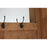 Eingangsbereich DKD Home Decor Braun Schwarz Bunt Holz Kiefer Spiegel 124 x 40 x 200 cm