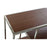 Konsole DKD Home Decor 190 x 40 x 96 cm Silberfarben Stahl Kunststoff Holz MDF
