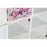 Schubladenschrank DKD Home Decor Weiß Bunt natürlich Holz Kristall Holz MDF Vintage 79,5 x 35 x 136 cm