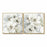 Bild DKD Home Decor 80 x 4 x 80 cm Blomster Shabby Chic (2 Stück)