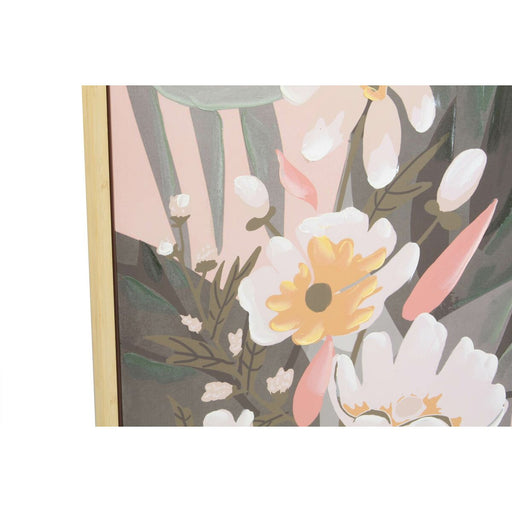Bild DKD Home Decor 60 x 4 x 80 cm Blomster Skandinavisch (2 Stück)