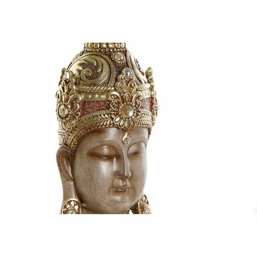 Deko-Figur DKD Home Decor Braun Gold Buddha Orientalisch 15 x 9 x 30 cm