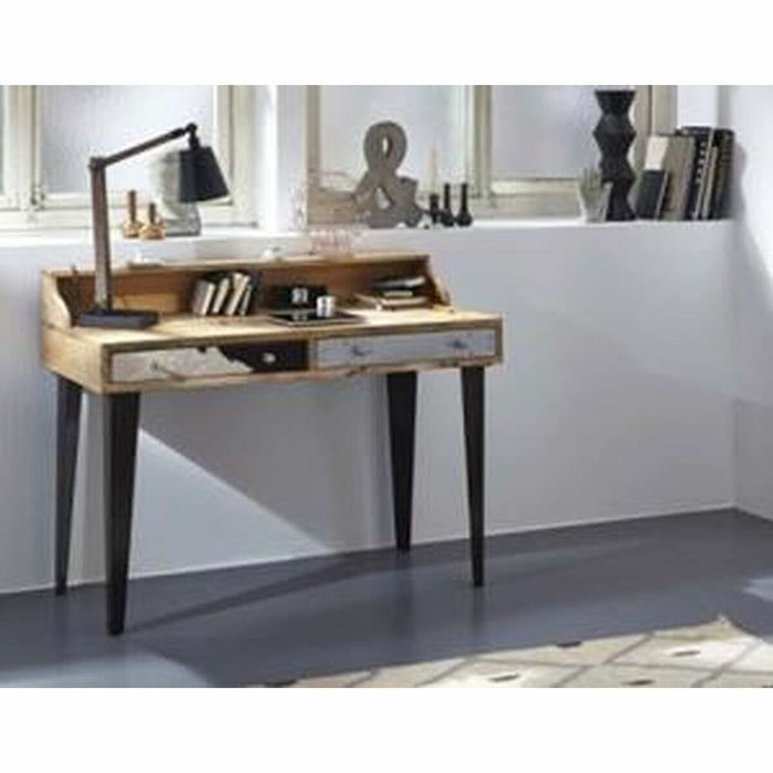 Schreibtisch DKD Home Decor Metall Mango-Holz (120 x 54 x 94 cm)