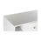Schubladenschrank DKD Home Decor natürlich Metall Weiß Creme Melamine (76 x 34 x 94 cm)