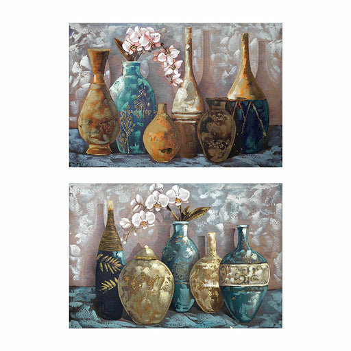 Bild DKD Home Decor Vase 120 x 3 x 80 cm Traditionell (2 Stück)