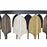 2nd-Set Tischchen DKD Home Decor Schwarz Bunt 46 x 46 x 61 cm