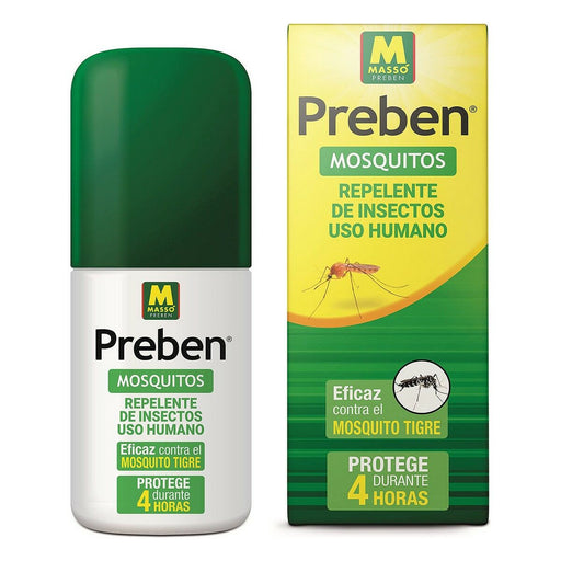 Gewöhnliches und Tiger-Mückenschutzmittel Massó Spray (100 ml)